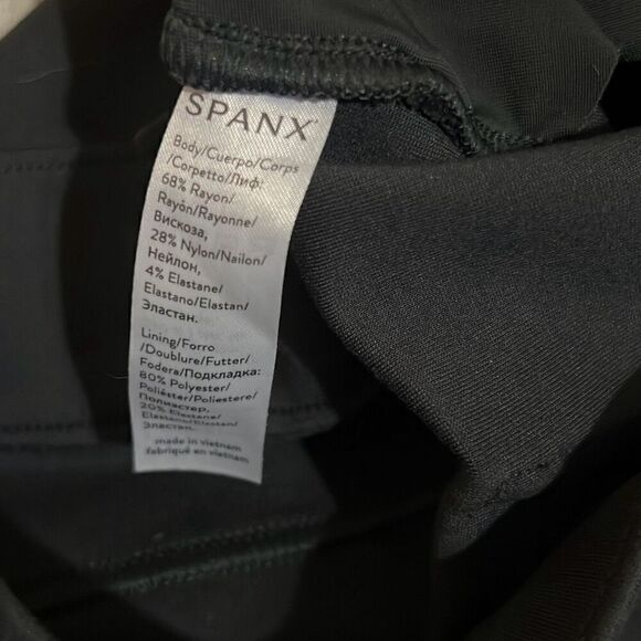 Spanx The Perfect Pant Ankle Pockets Elastic Waist, Pull-On Sz XL X-Large - Picture 8 of 8